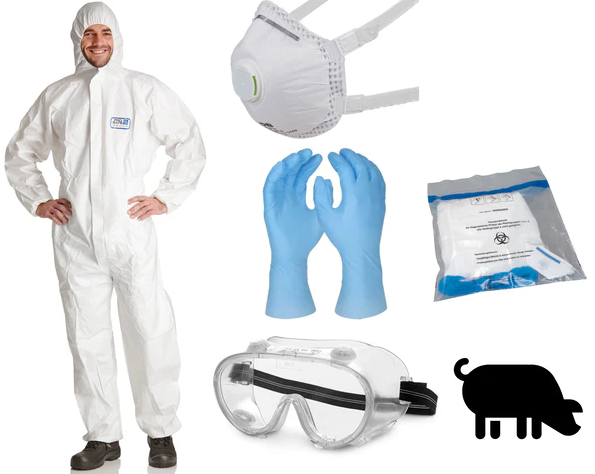 Schweinepest-Infektionsschutz Basic, 5-teilig